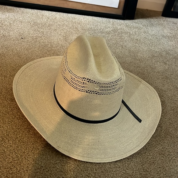 Stetson Bangor straw 7 1/2 - Picture 2 of 6